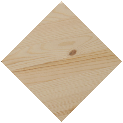 Treated pine wood